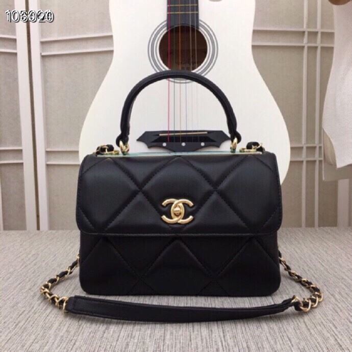 Ch**el top handle bags